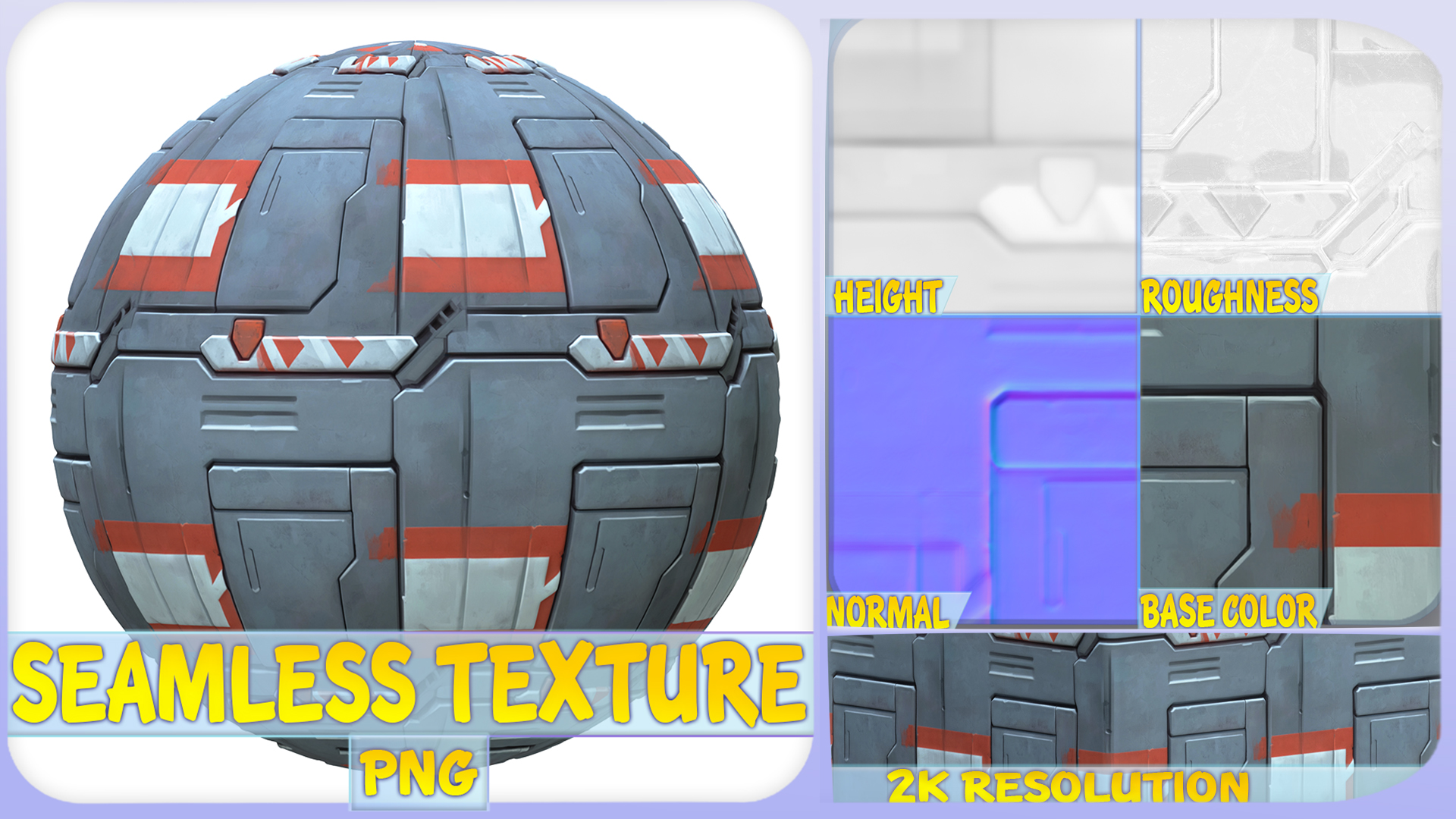 SciFi Seamless Texture | Fab