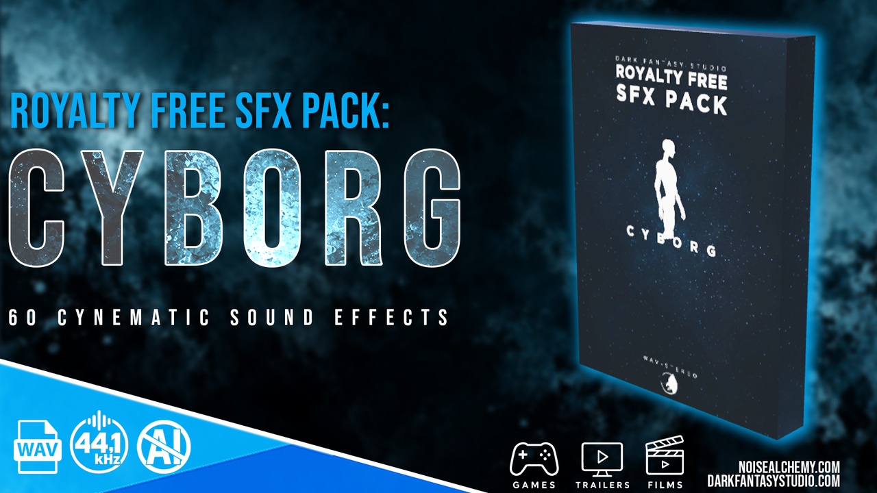 Media 1 for listing CYBORG – 60 Weapon Sound Effects