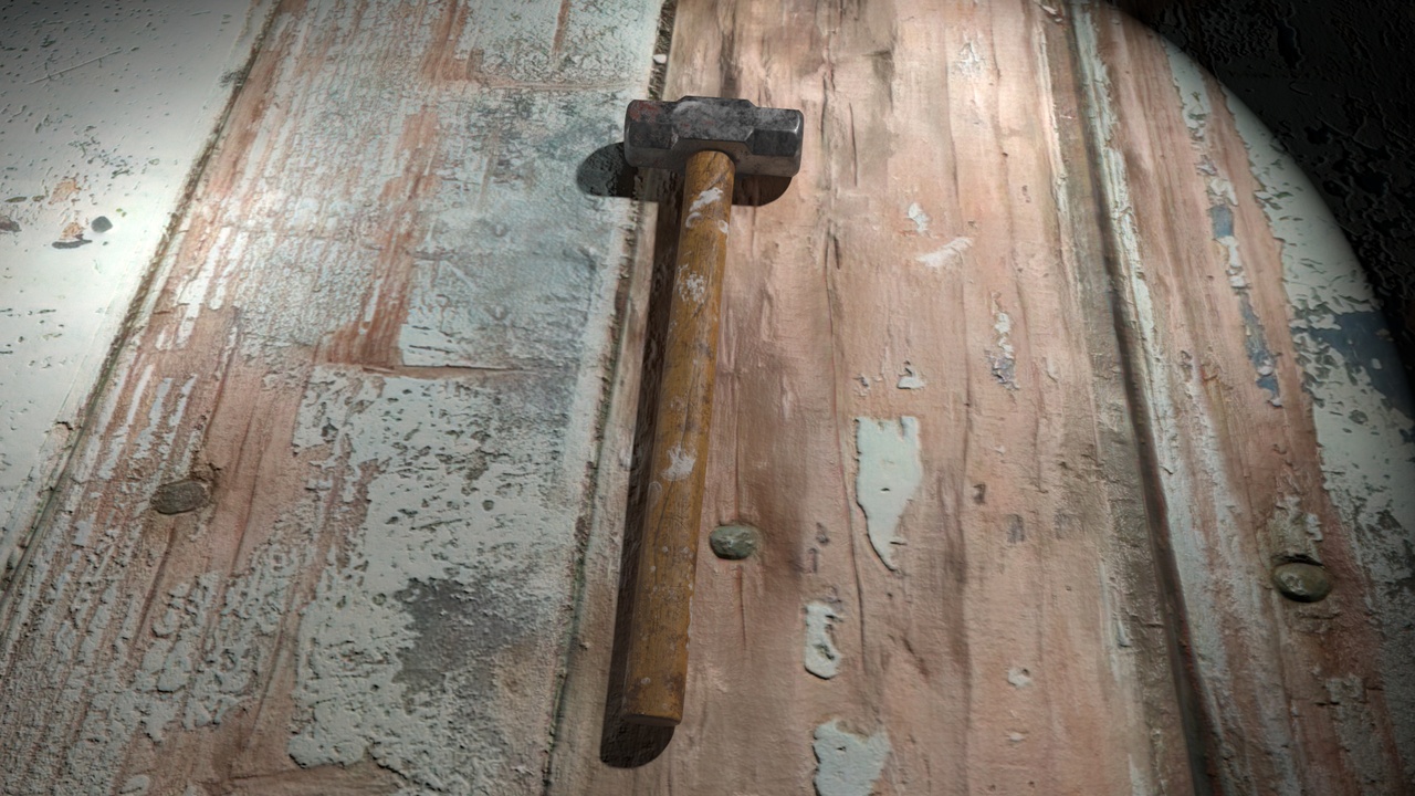 Media 1 for listing Realistic Old Hammer – Game Ready PBR Tool