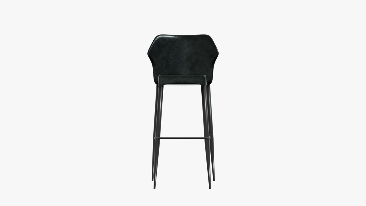 Media 1 for listing Black Bar Stool