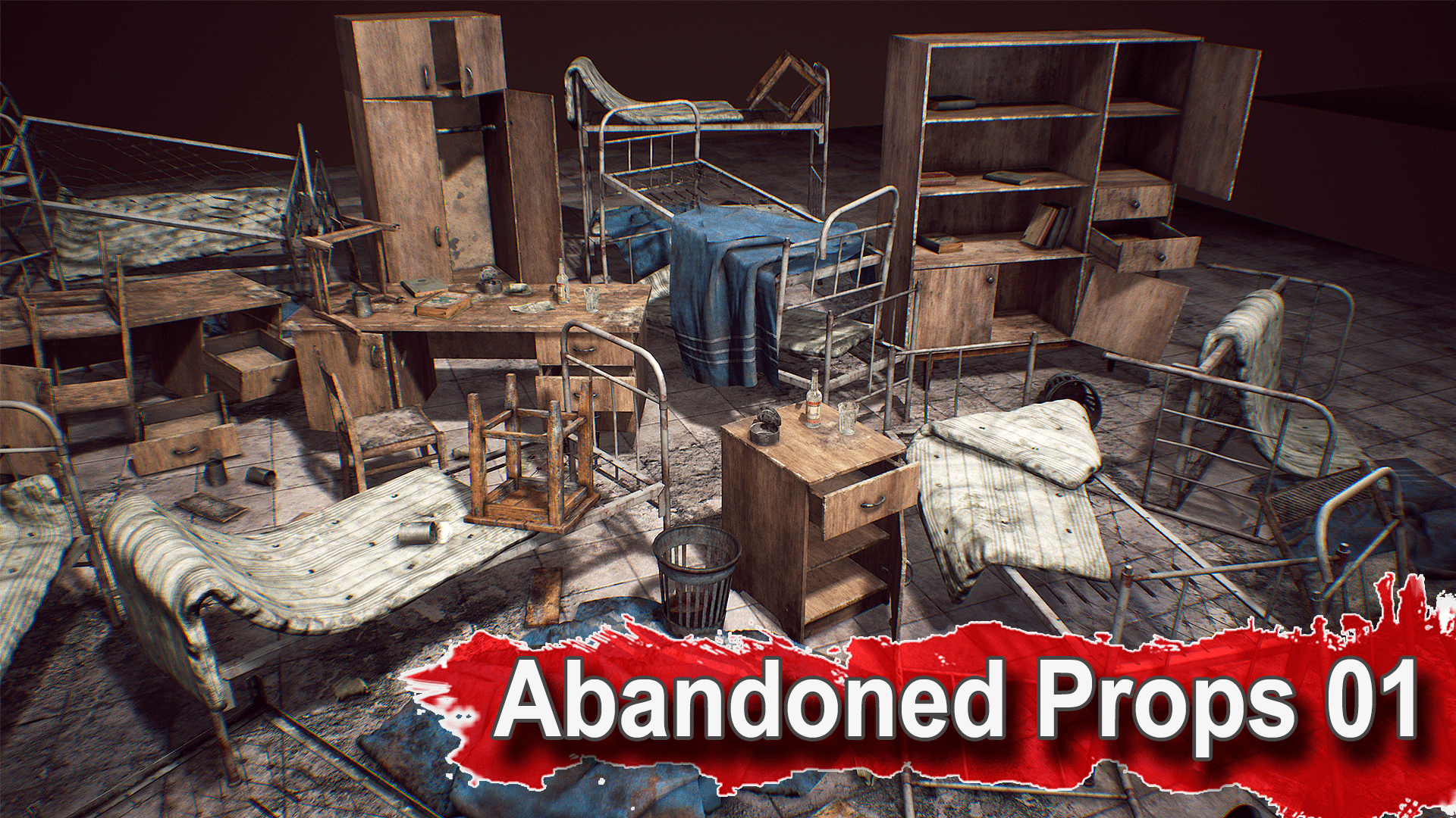 Abandoned Props 01 | Fab