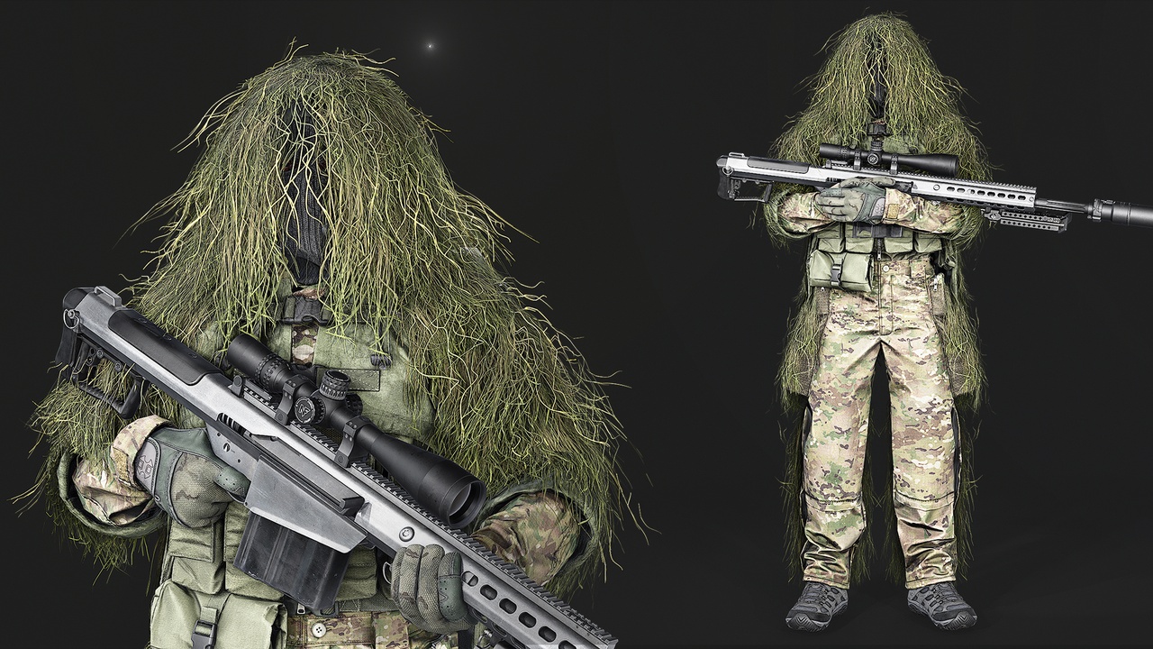 Media 1 for listing Modular Ghillie Sniper Special Forces
