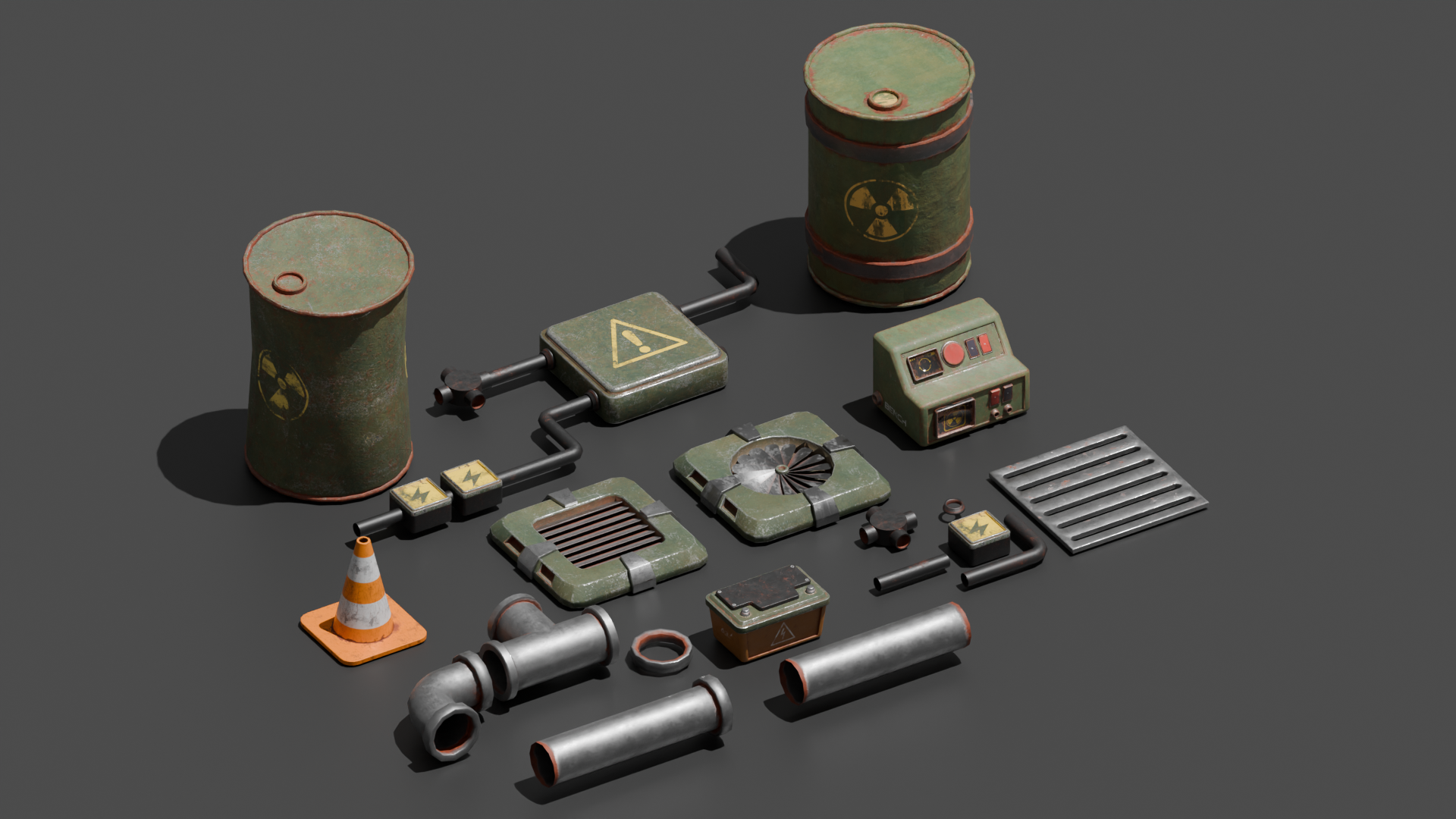 Cd Forge Forge V1 – Industrial Props Pack | Fab
