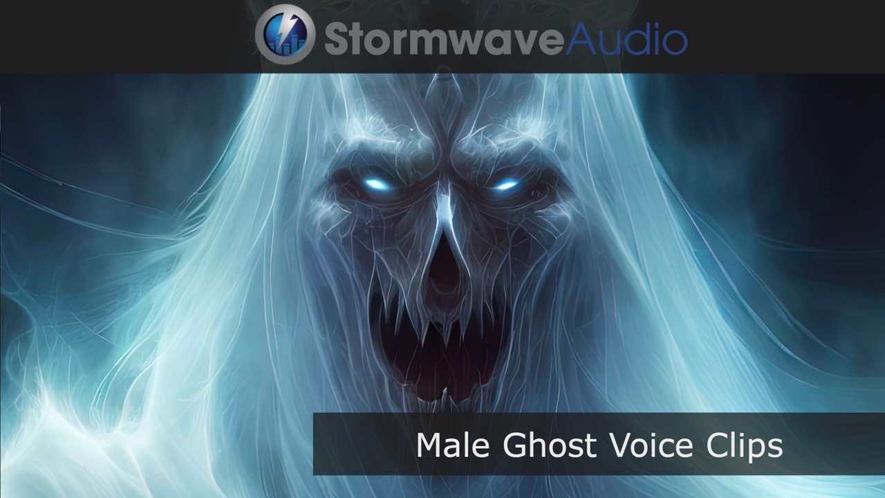 Media 1 for listing Male Ghost Voice Clips Vol. I
