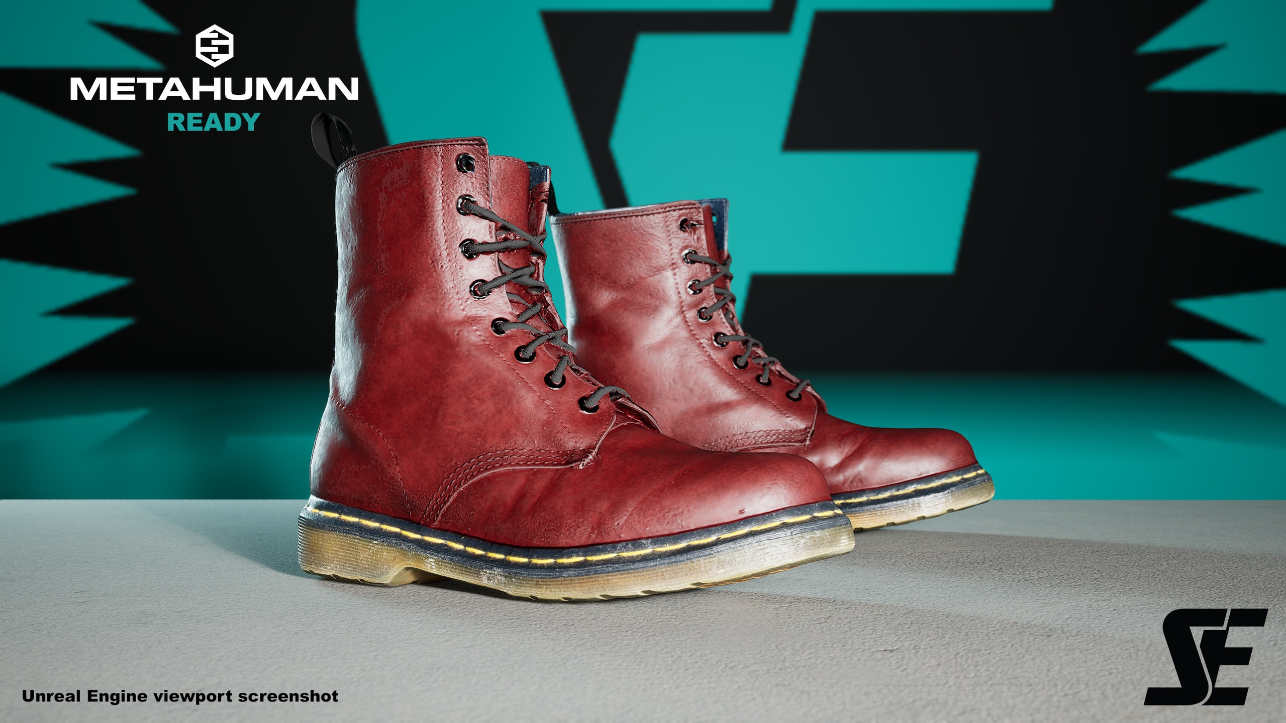 Media 1 for listing MetaHuman Ready Shoes - Boots V3