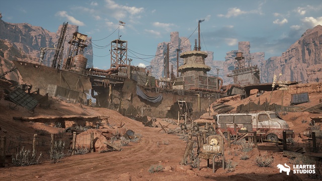 Wasteland Environment Wasteland Wasteland Madmax Desert Sand Dry