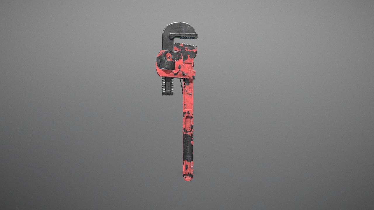 Media 1 for listing red wrench (Game Model)