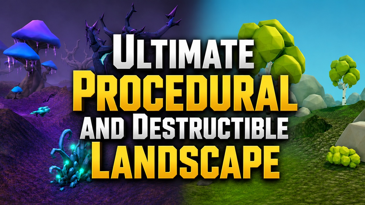 Media 1 for listing Ultimate Procedural and Destructible Landscape