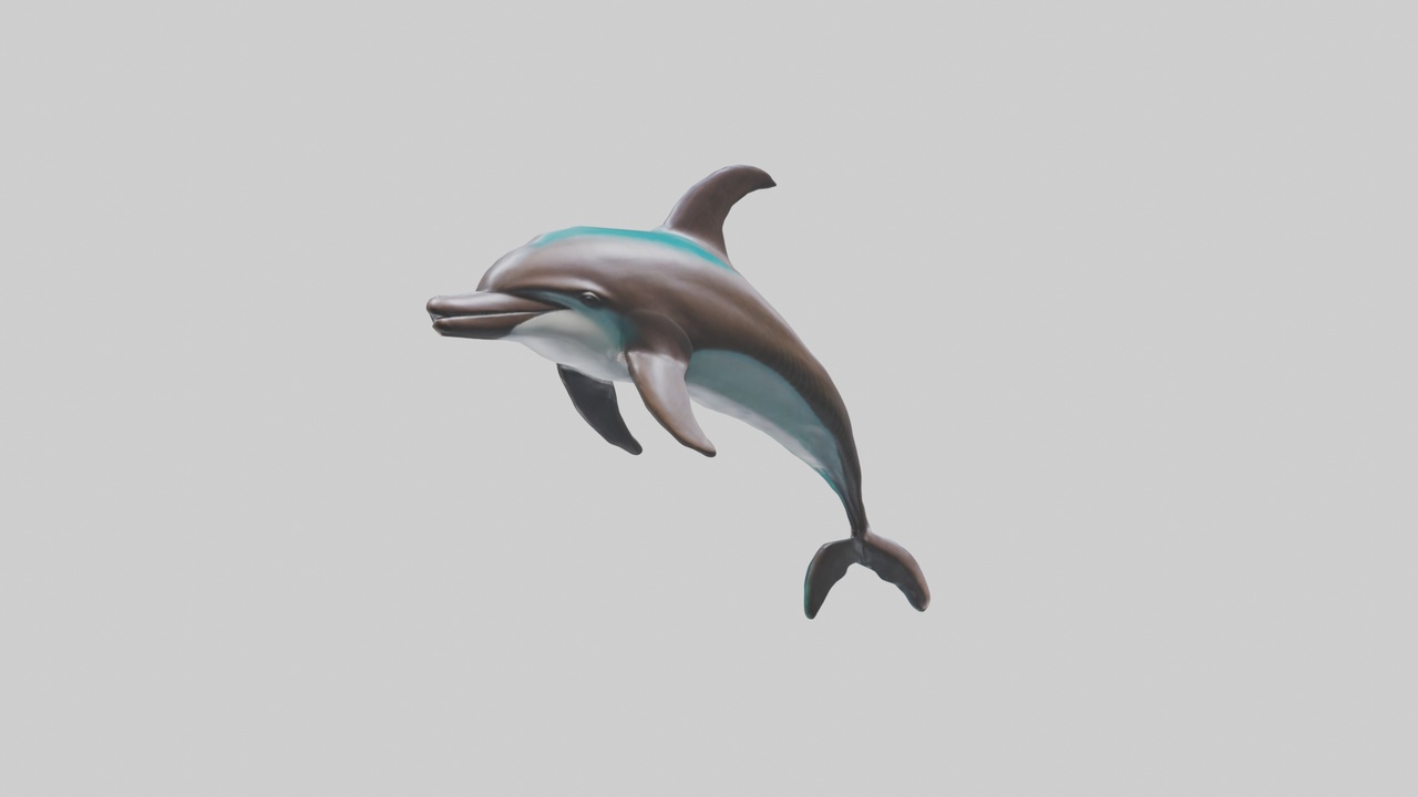 Media 1 for listing Dusky Dolphin statue model