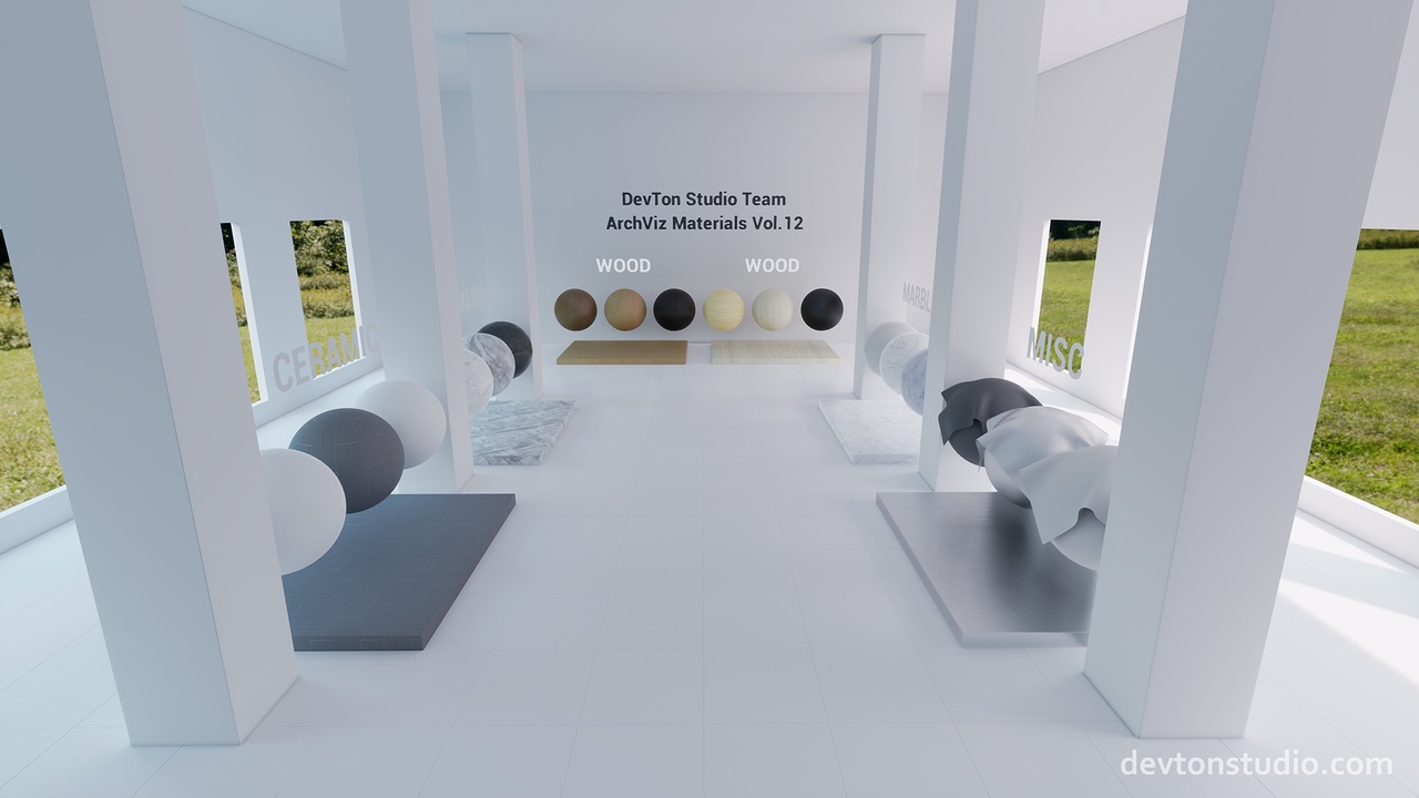 Media 1 for listing DevTon Archviz Materials Vol 12