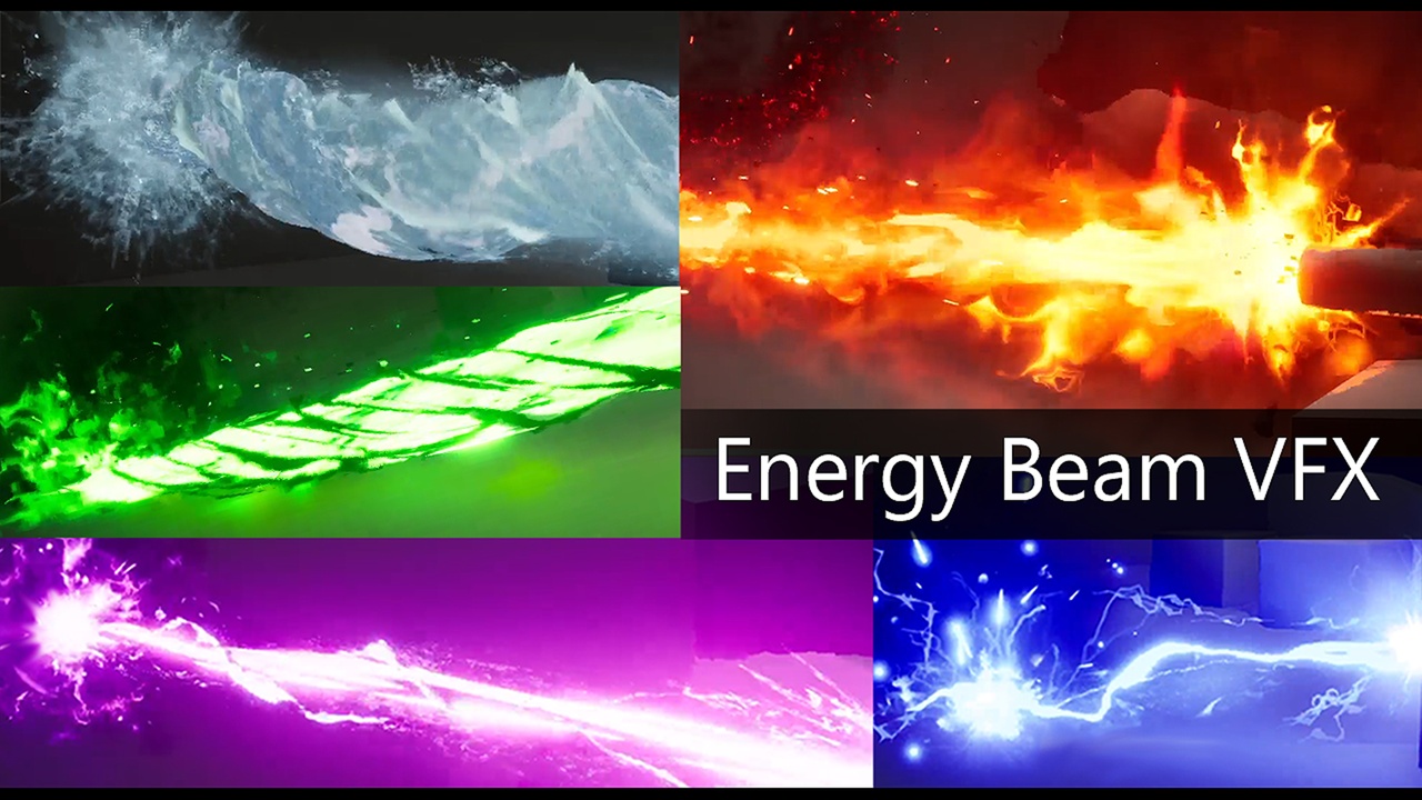 Media 1 for listing Energy Beam VFX ( with SFX )