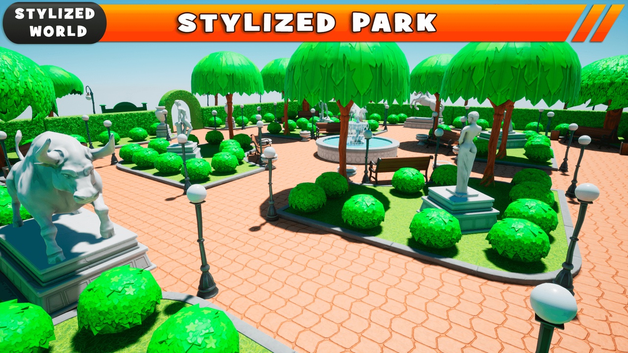 Media 1 for listing Stylized Park