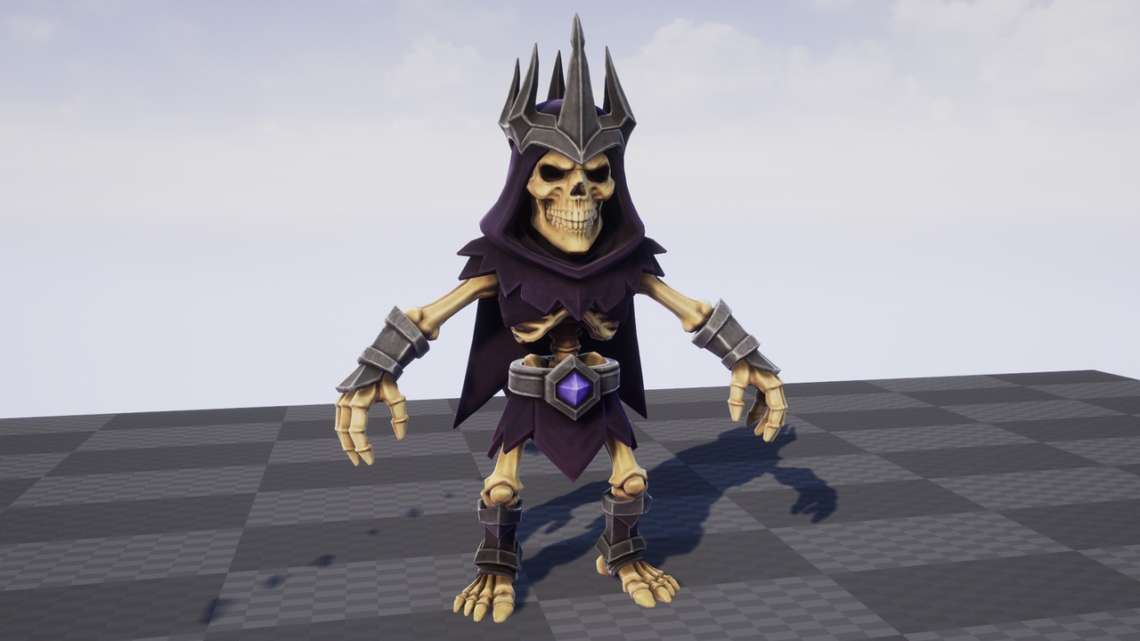 Media 1 for listing Skeleton Necromancer