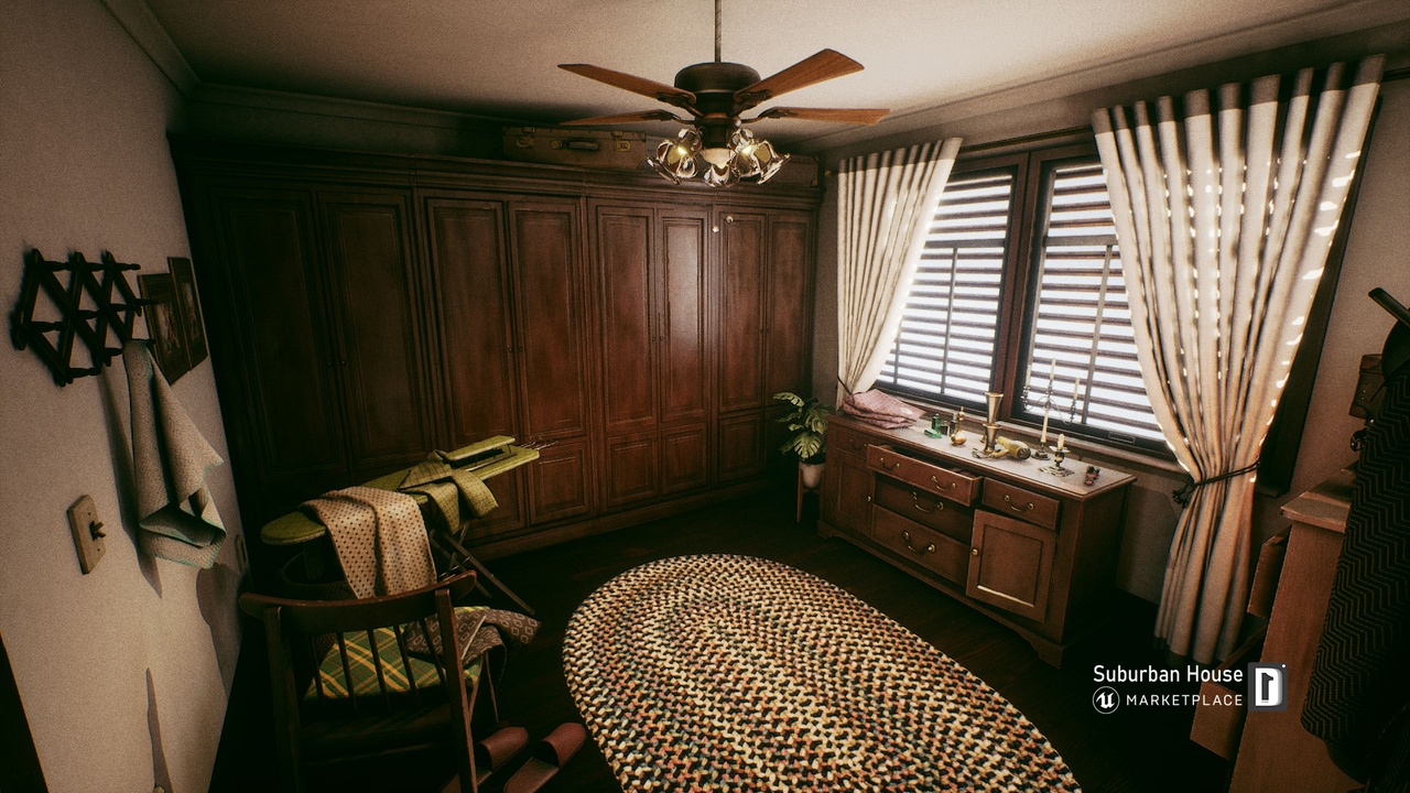 Suburban House Interior  제품 등록을 위한 미디어 1개
