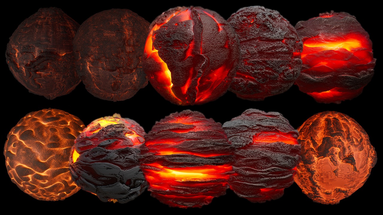 Media 1 for listing Lava Material Pack Vol 7