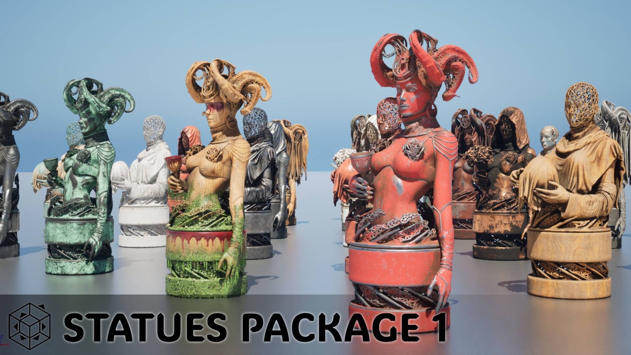 Media 1 for listing Statues Package 1