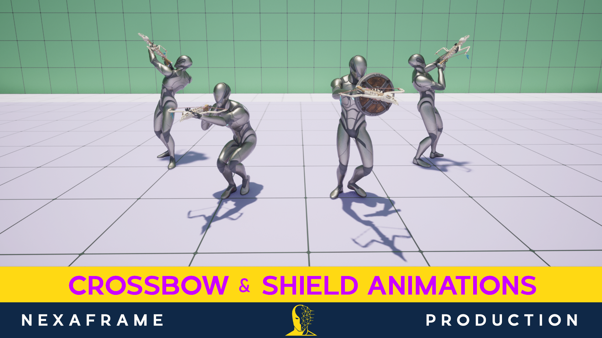 Shield Animation Pattern Crossbow & Shield Animations | Fab