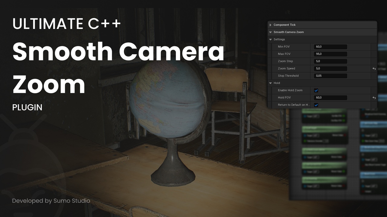 Media 1 for listing Ultimate C++ Smooth Camera Zoom