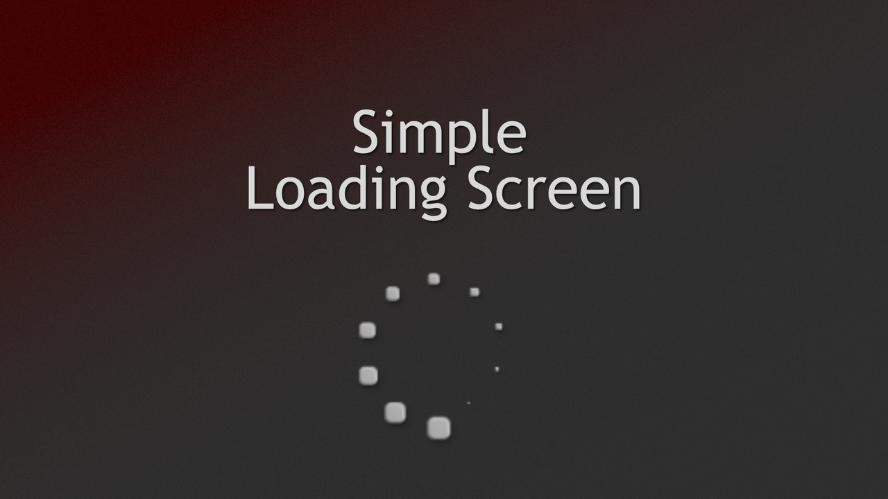 Media 1 for listing Simple Loading Screen