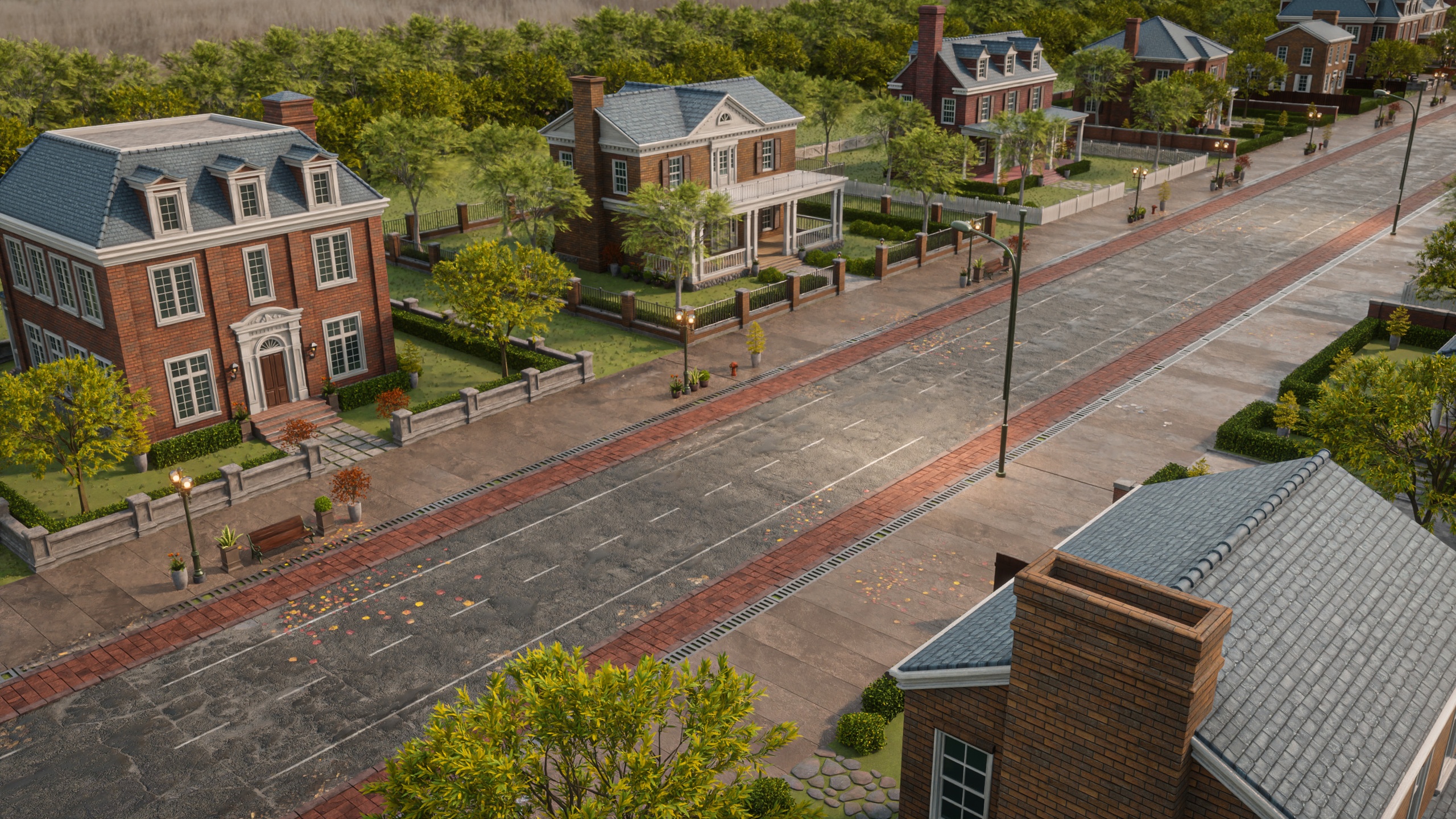 Media 1 for listing VICTORIAN VINTAGE HOUSE NEIGHBORHOOD SCENE WITH ALL THE ASSET