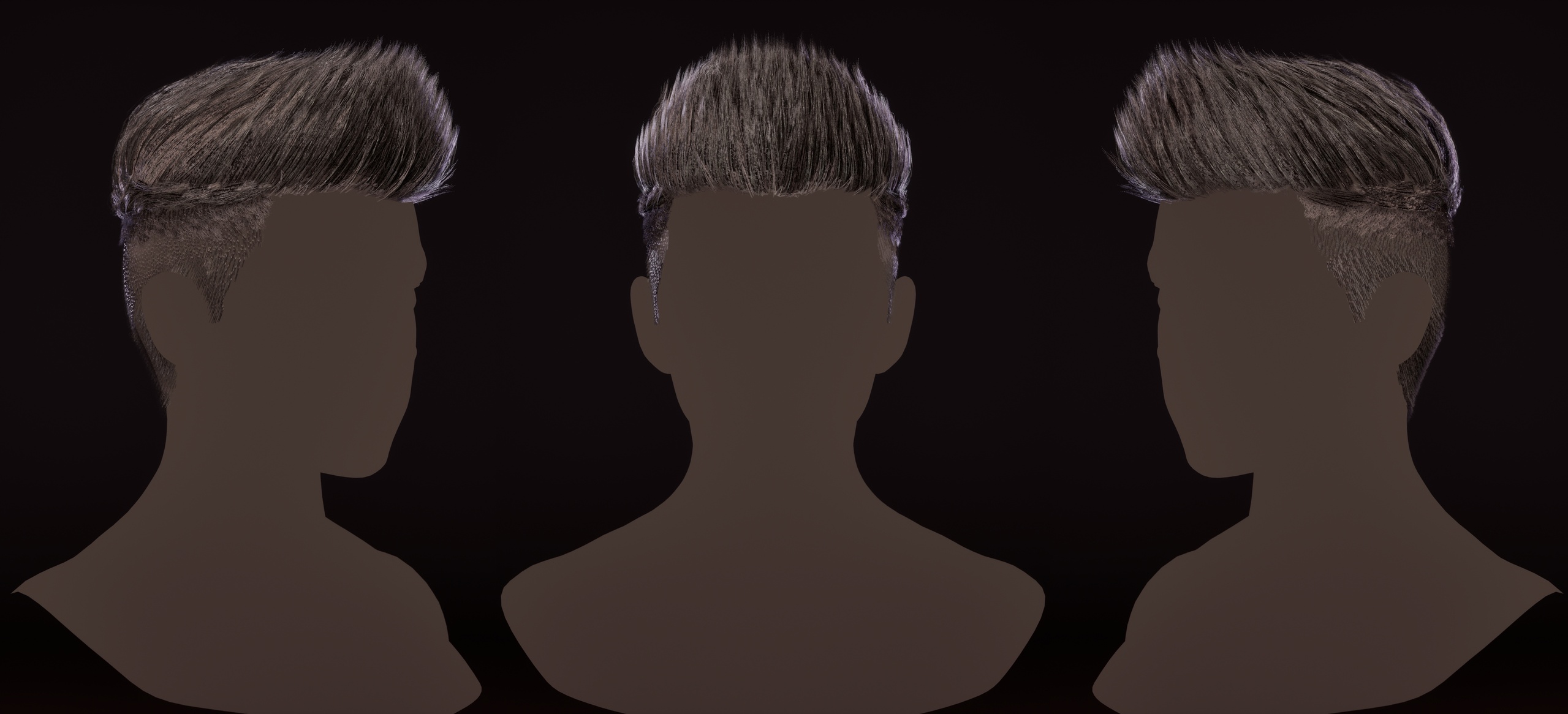 Media 1 for listing Metahuman male with short hair (mesh hair)