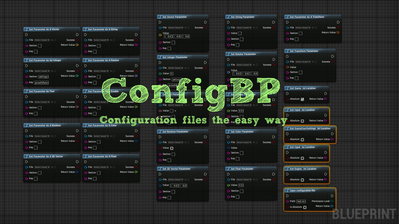 商品 ConfigBP - Configure Your Game 的媒体 1
