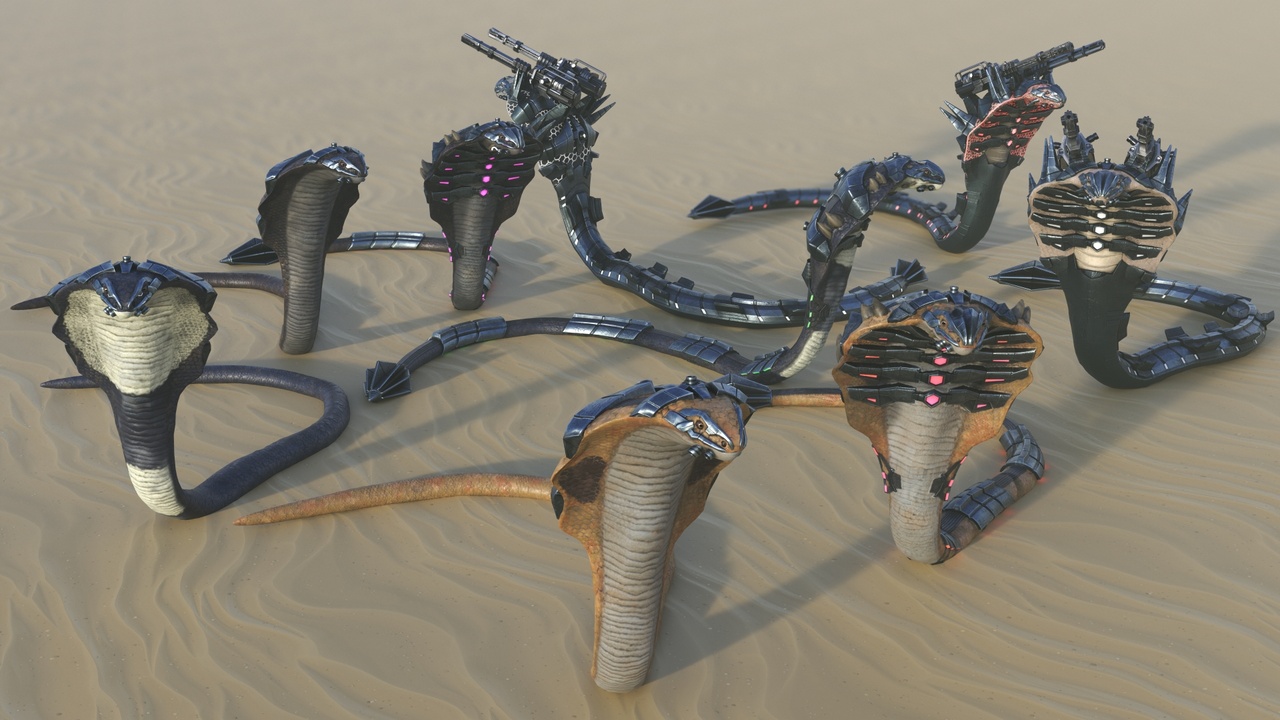 Media 1 for listing Sci-Fi Cobras Collection