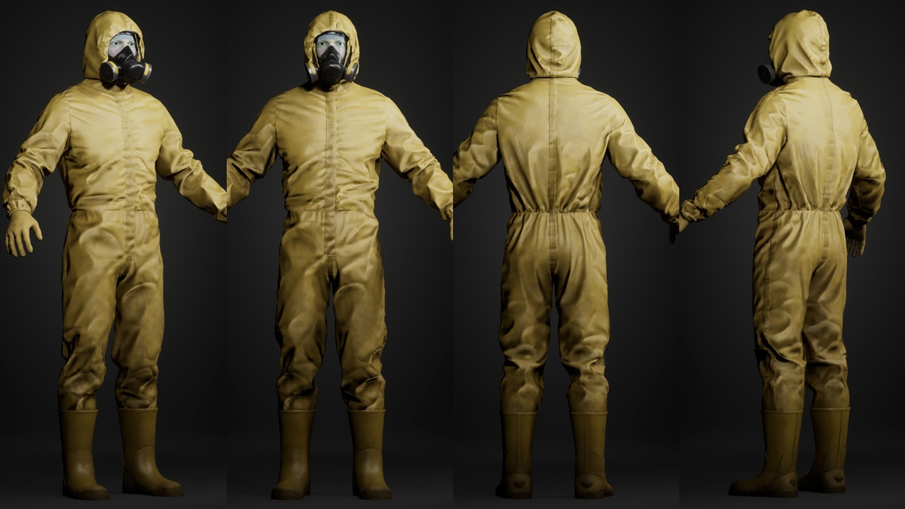 Media 1 for listing Protective Suit 02 - Metahuman