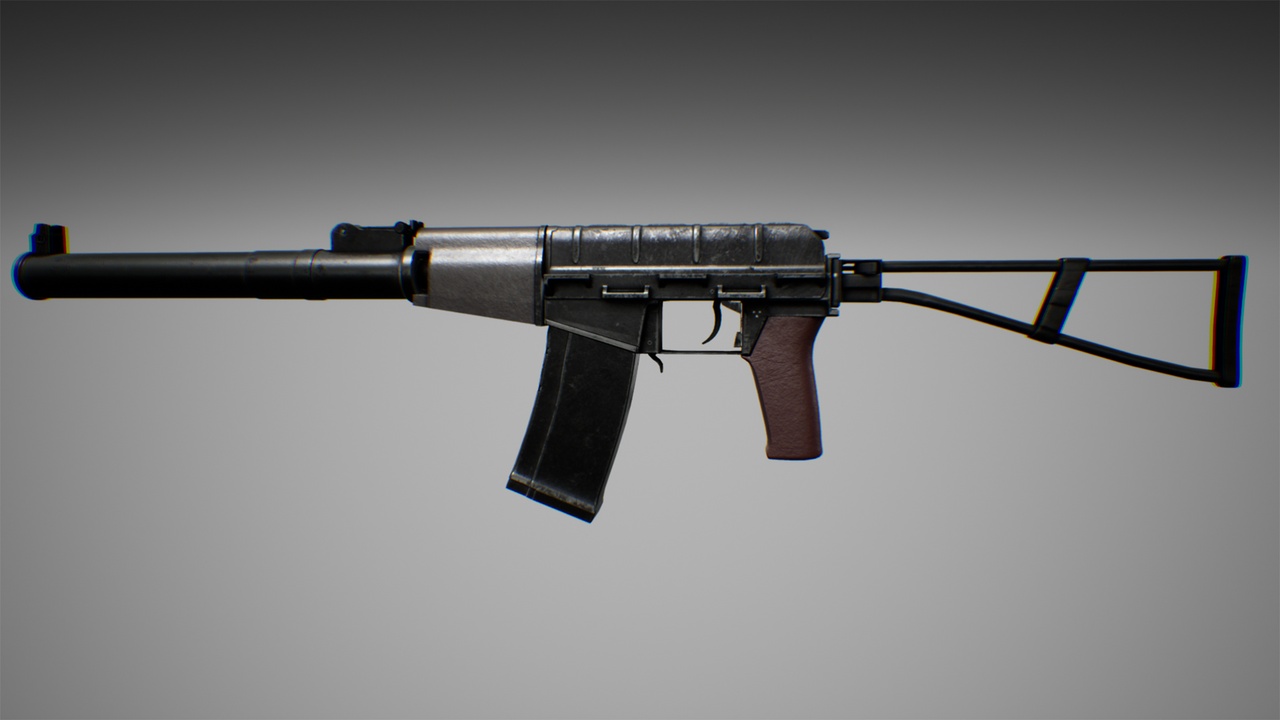出品AS VAL rifle with reload animationのメディア1