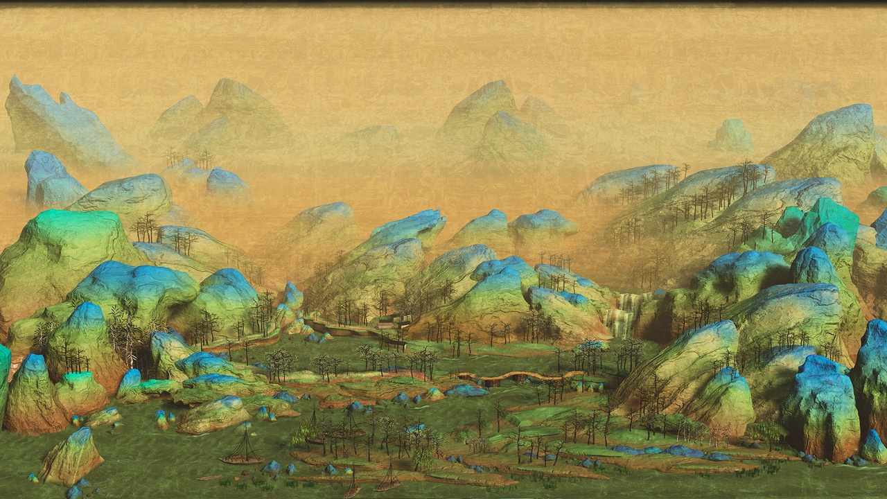 Media 1 for listing A Thousand Li of Rivers and Mountains-4