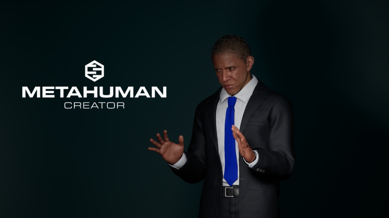 Media 1 for listing Barack Obama-MetaHuman