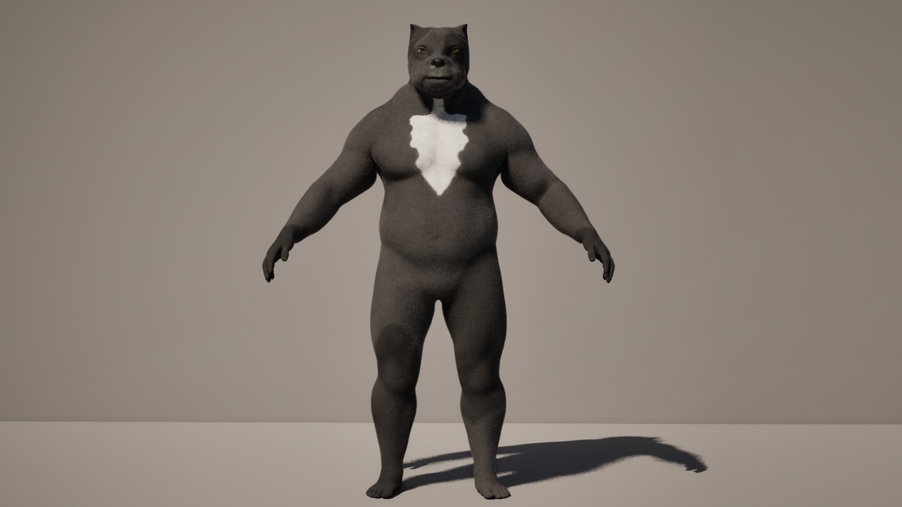 Media 1 for listing Metahuman Editable & Completed - BulldogMan [Actor Shop]