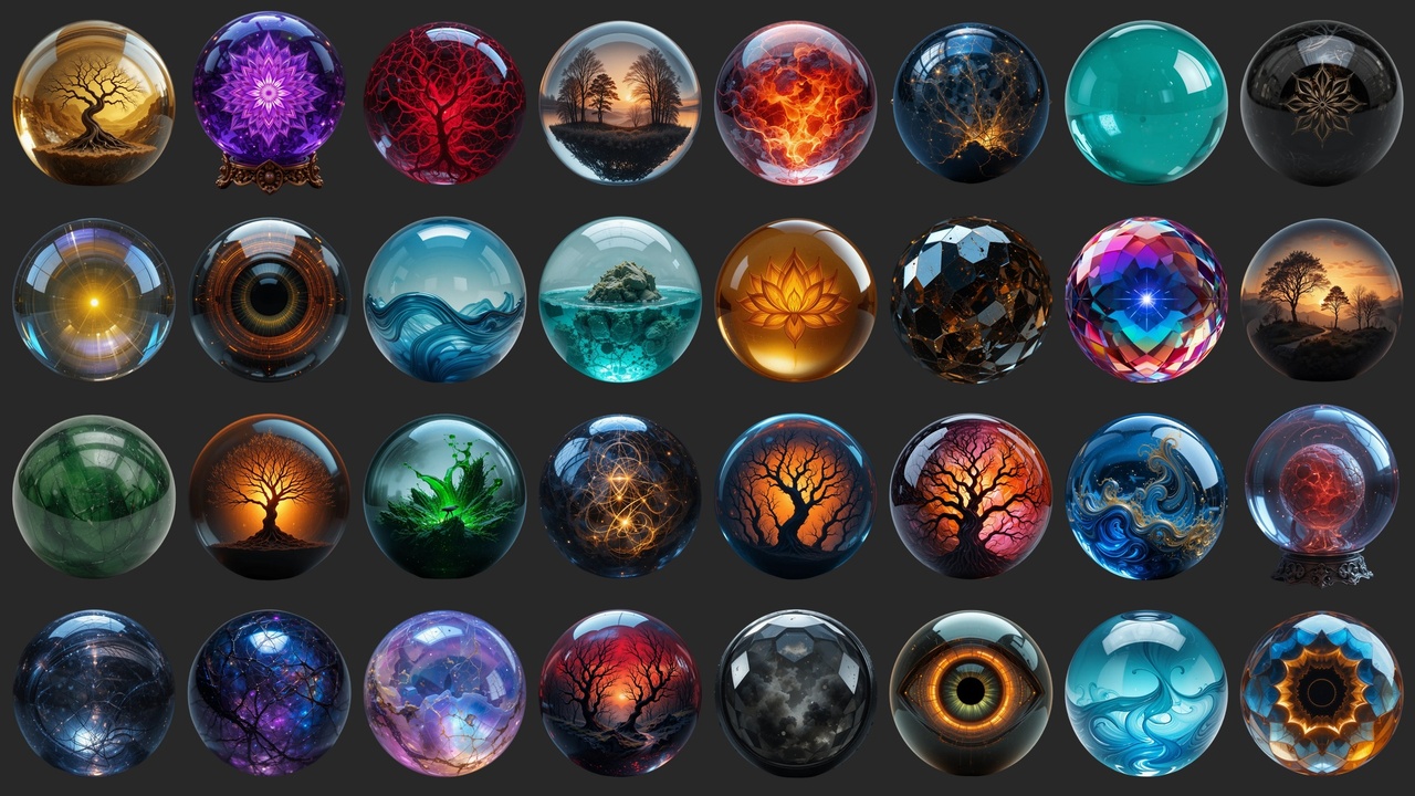 324 Brilliant Orb - Icons | Fab