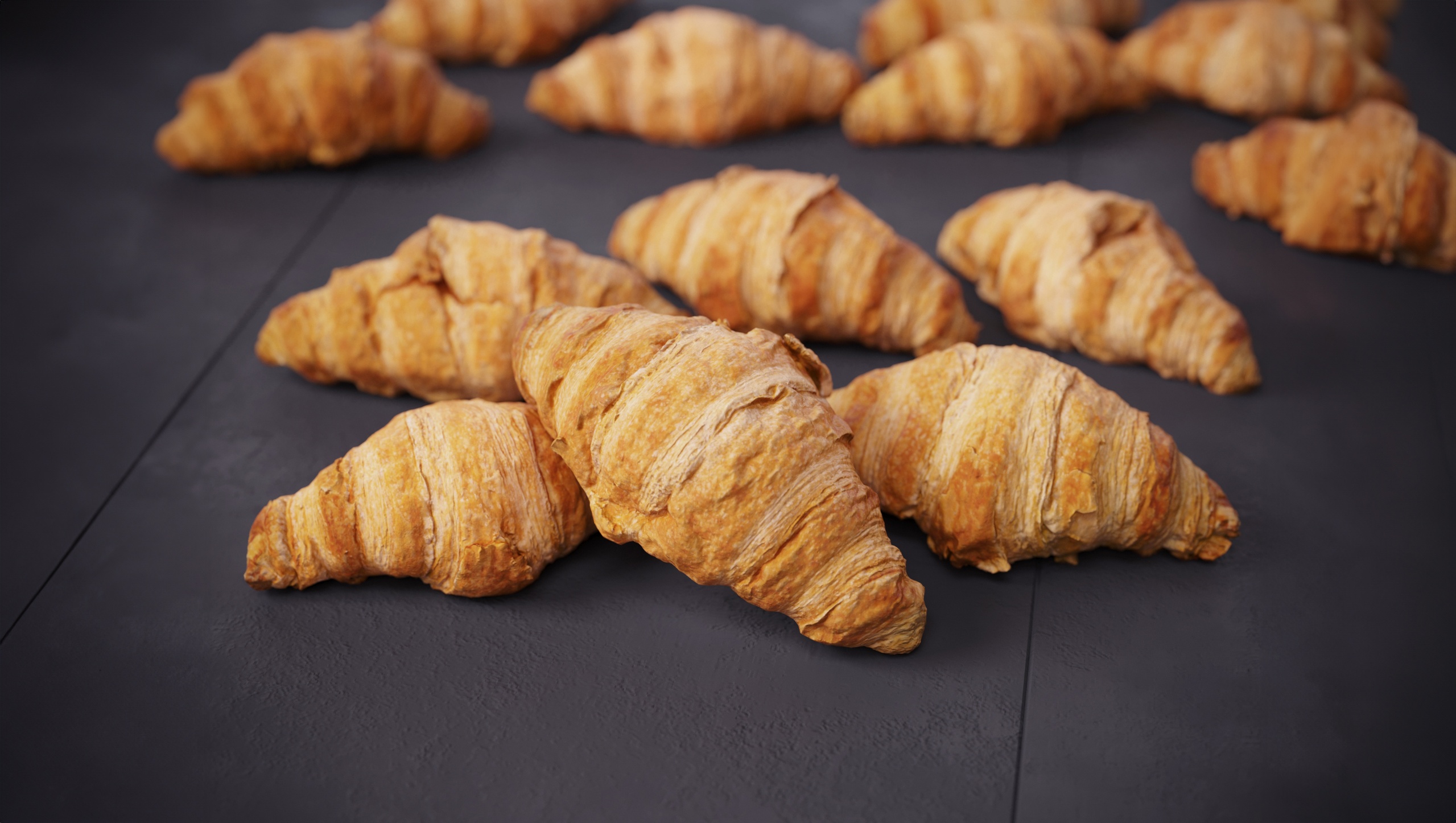 Media 1 for listing Mini butter croissants