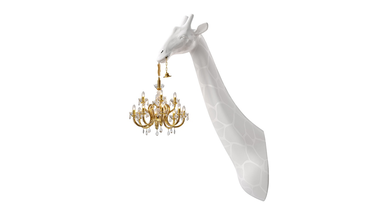 Media 1 for listing QeeBoo Giraffe In Love wall lamp