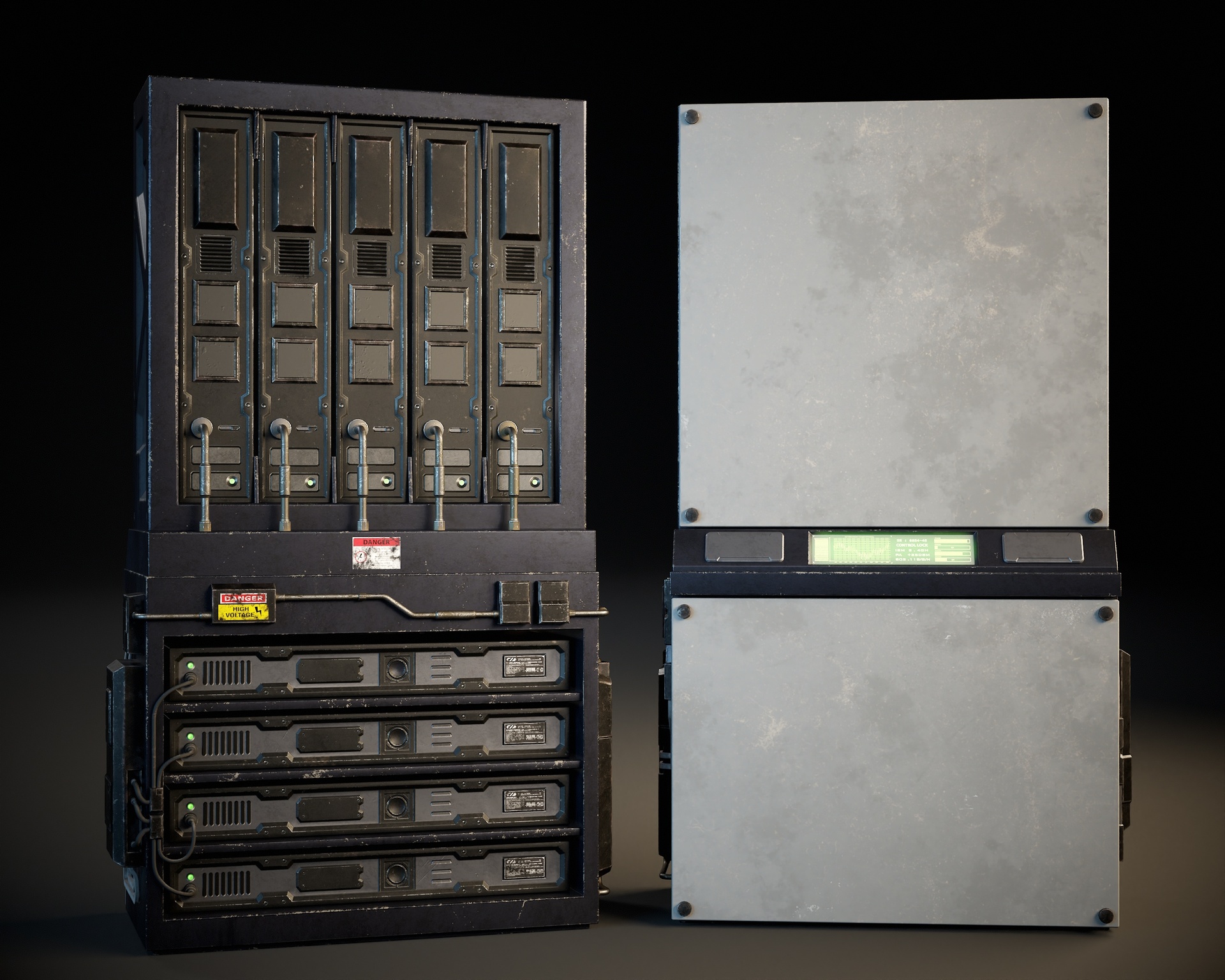 Sci-Fi Server Unit A | Fab