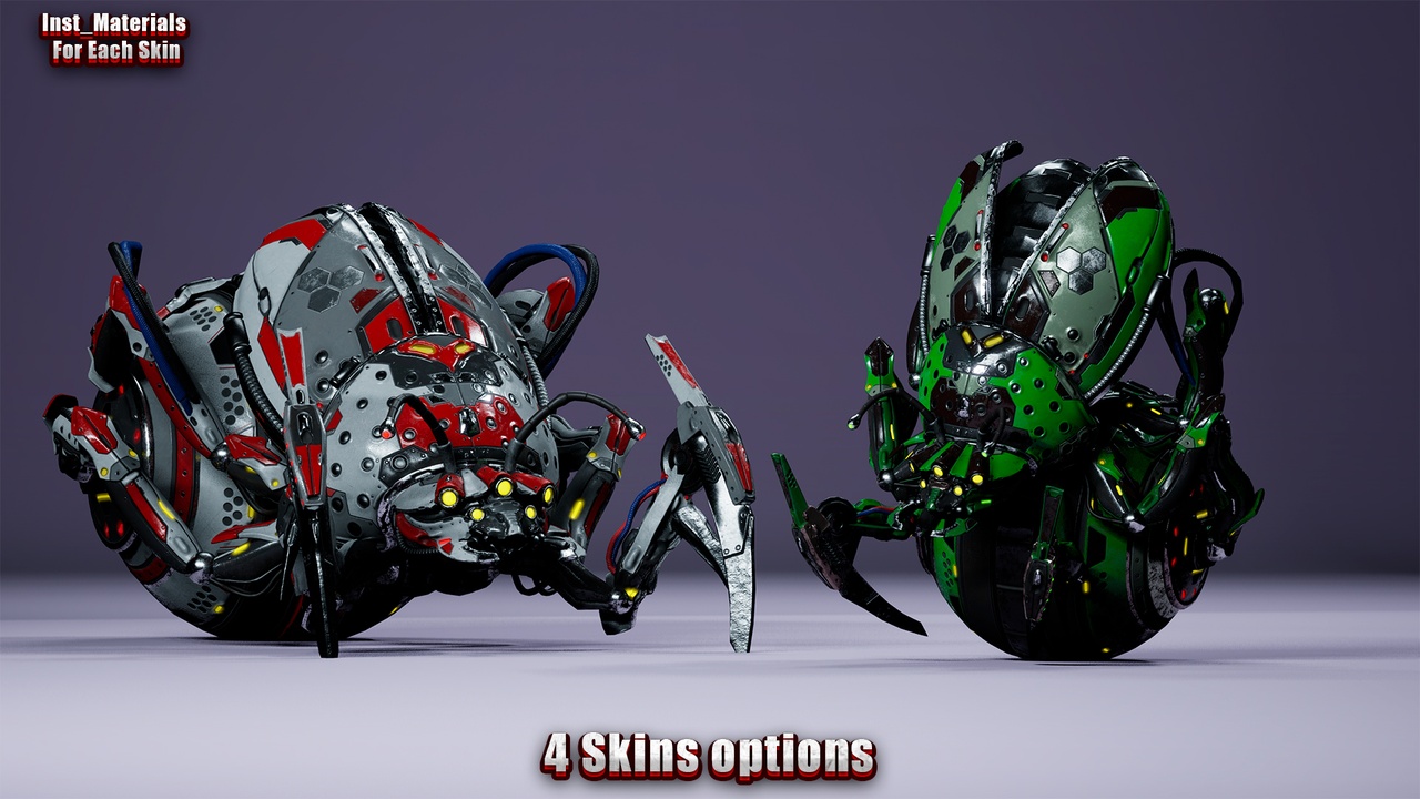 Media 1 for listing Sci-Fi Insect Miner Beetle
