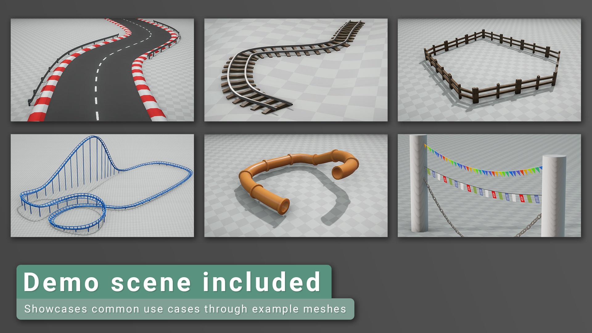 Media 1 for listing Spline Mesher