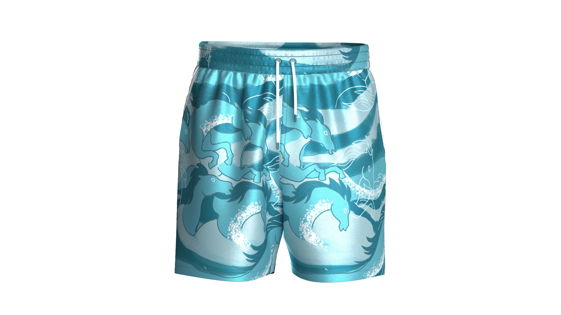 Media 1 for listing Men Shorts Pant - Ride The Wave | High Poly