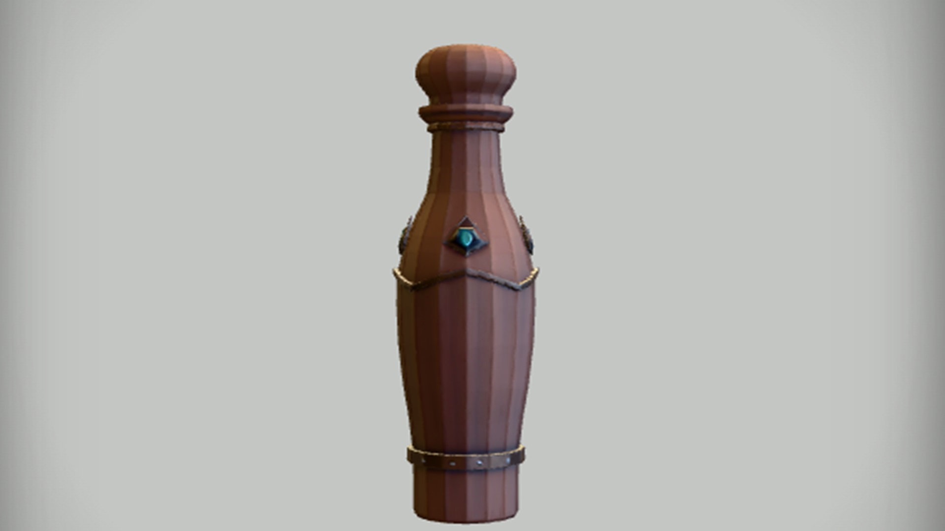 Ornate wooden gaming potion bottle | Fab