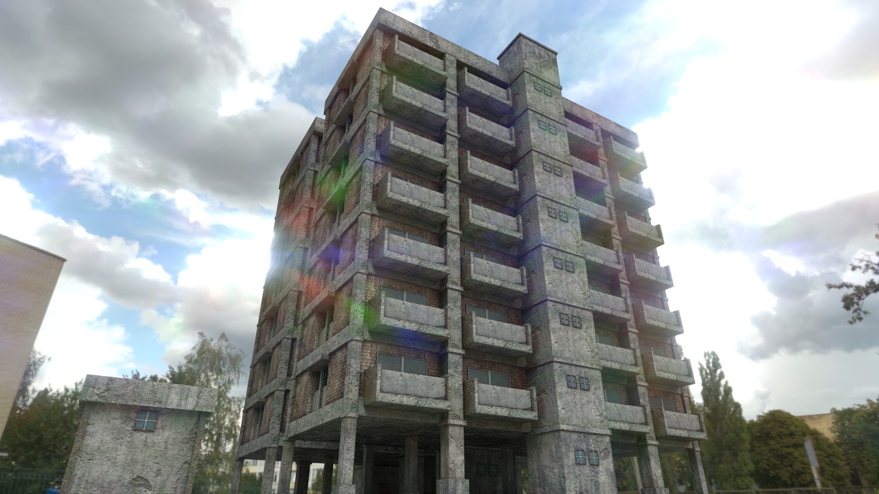 Media 1 for listing Abandoned Apartment Building