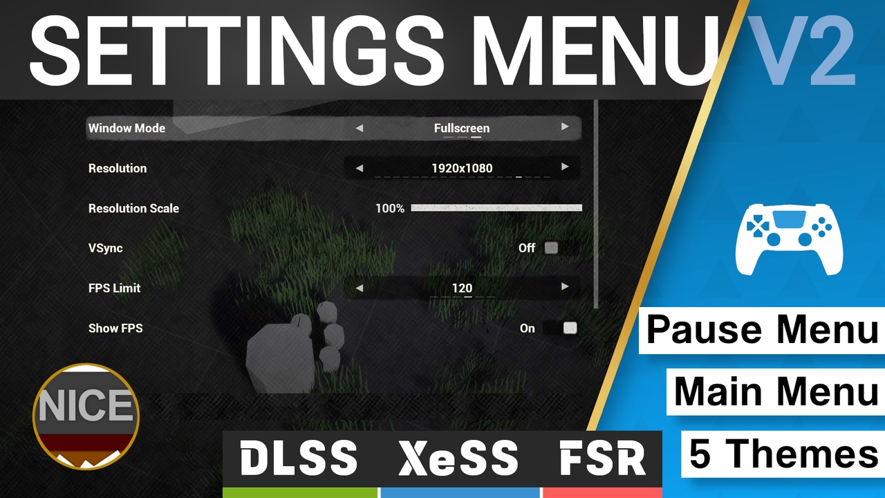 Nice Settings Menu V2