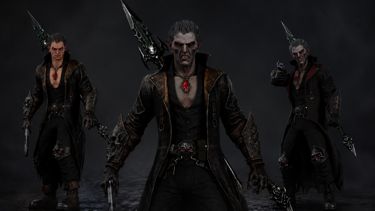 Media 1 for listing Vampire Cursed Warrior