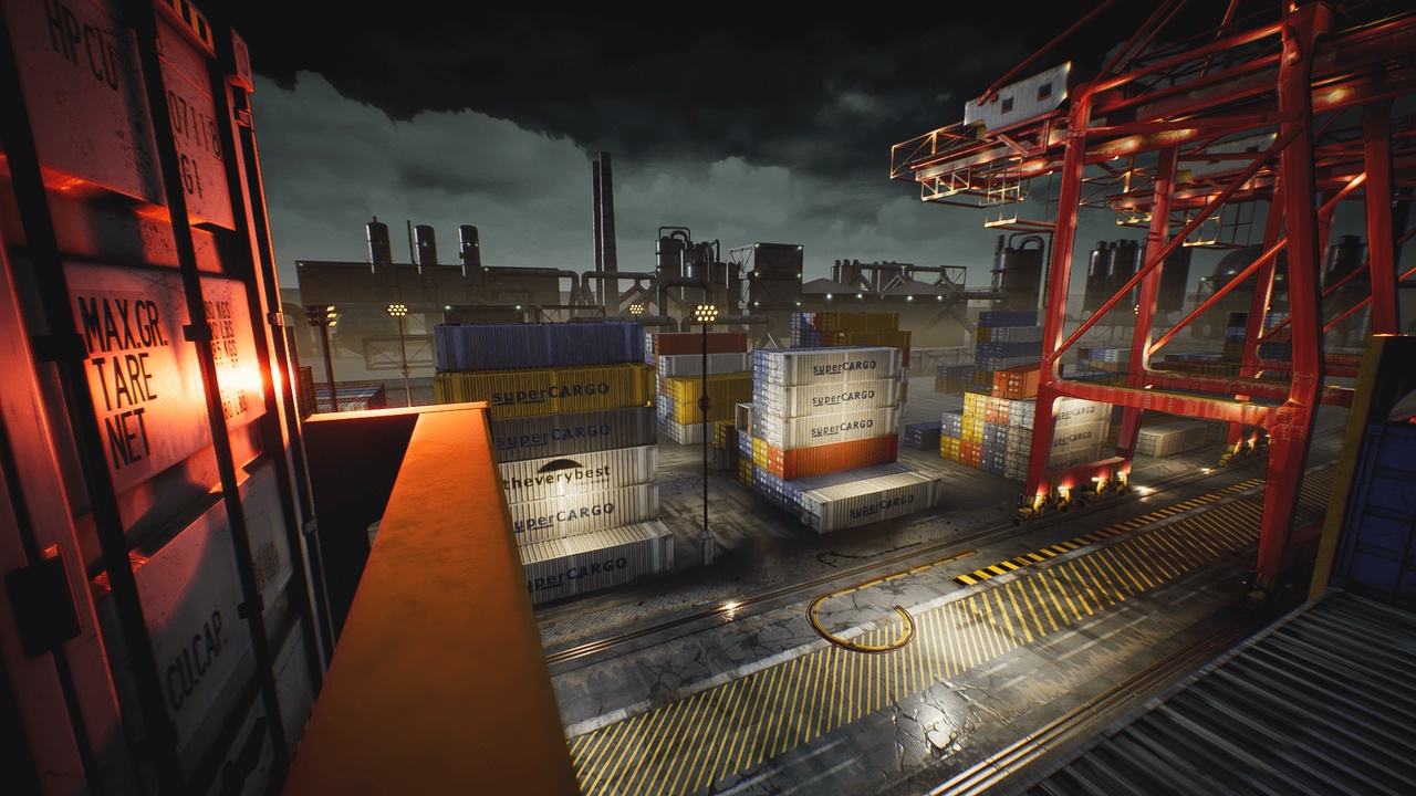 Media 1 for listing Container Yard Environment Set