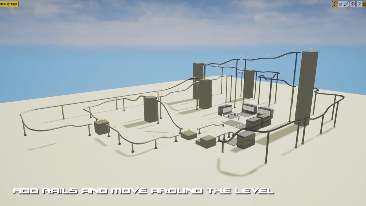 Spline Grind Rail Builder