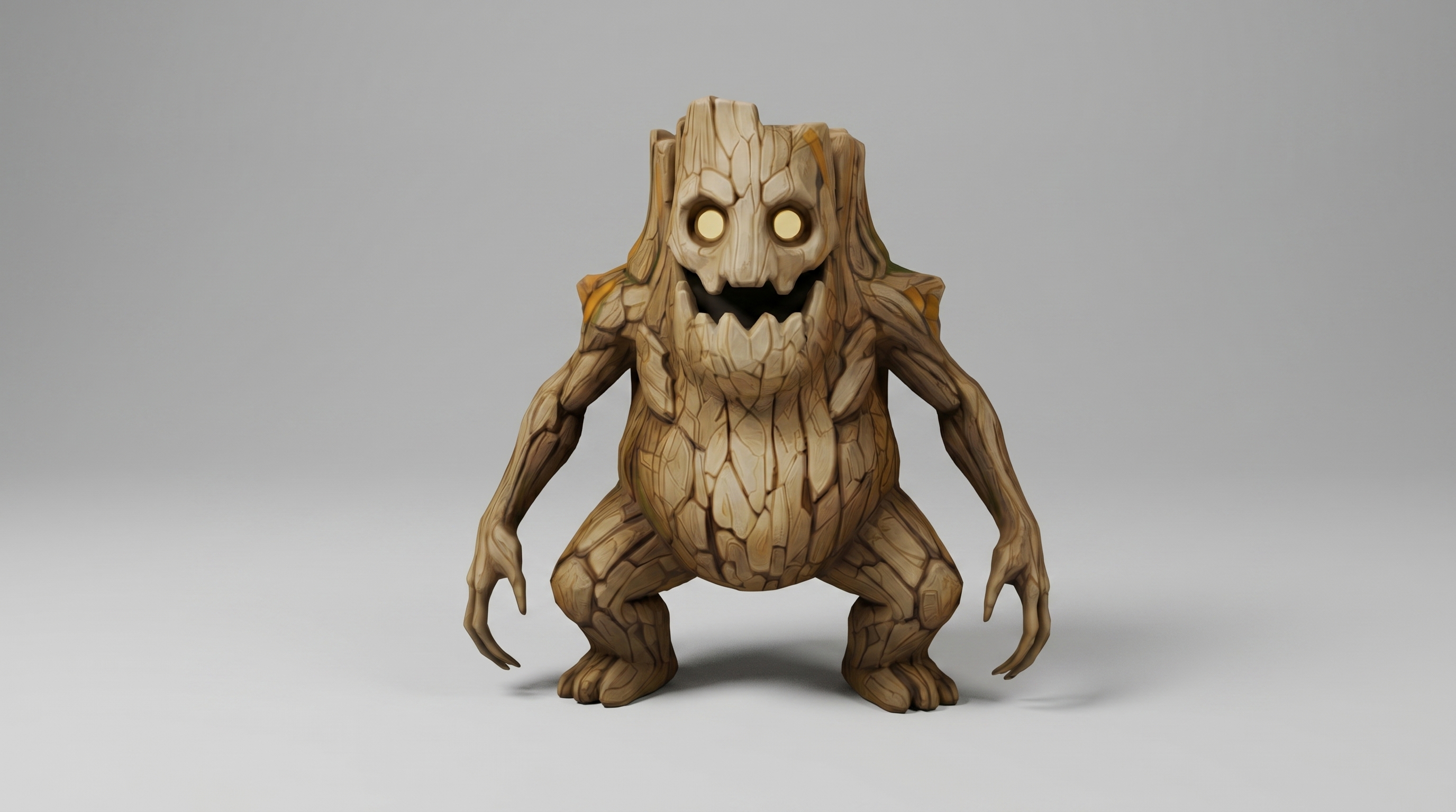 Sentinel Tree Stump Golem | Fab