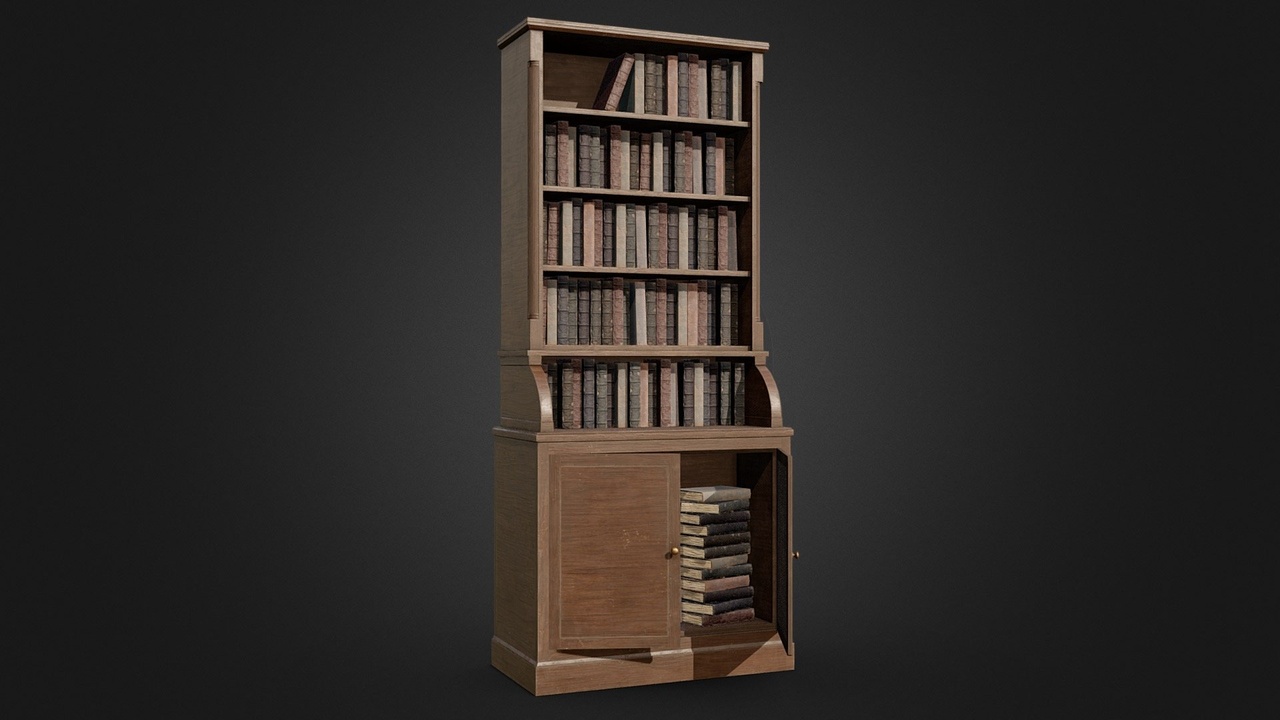 Media 1 for listing Vintage Bookcase
