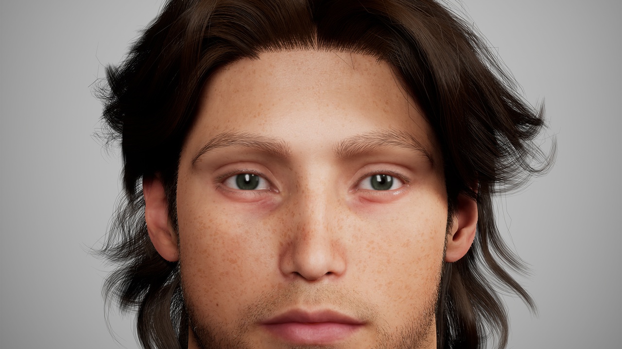 Media 1 for listing MetaHair 136- Groom hair for Metahumans