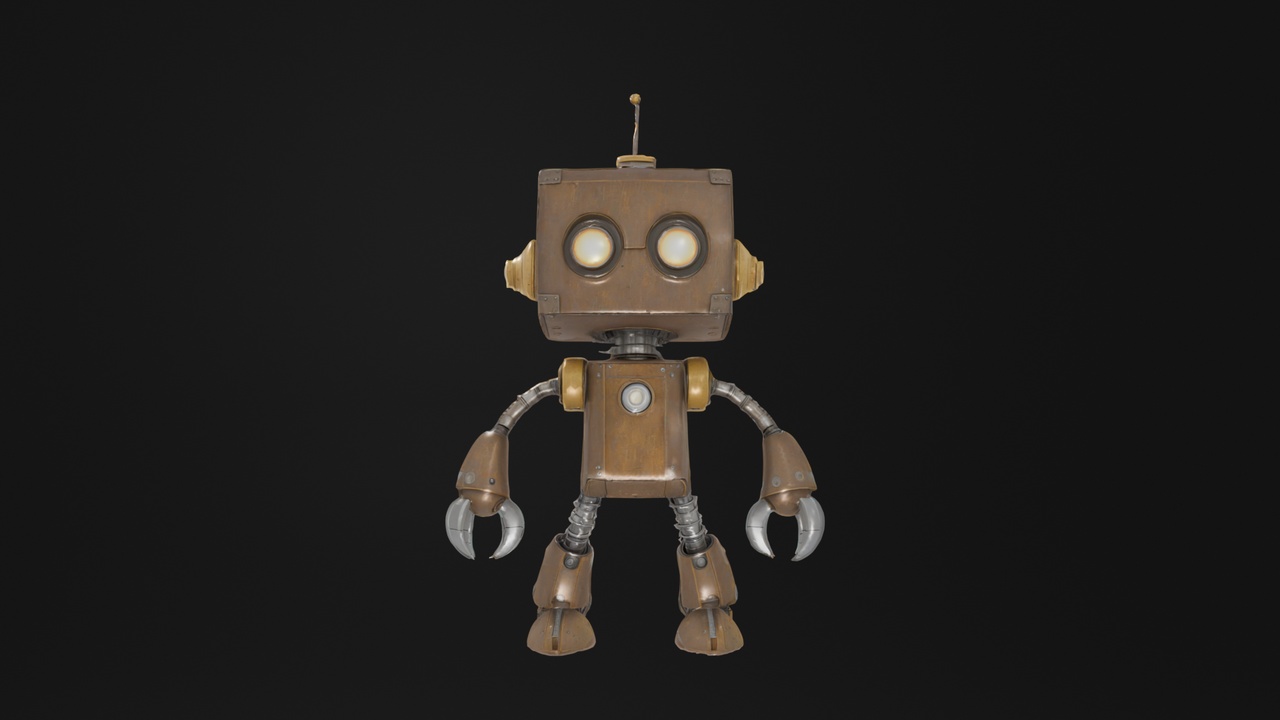 Stylized Animated Robot | Fab