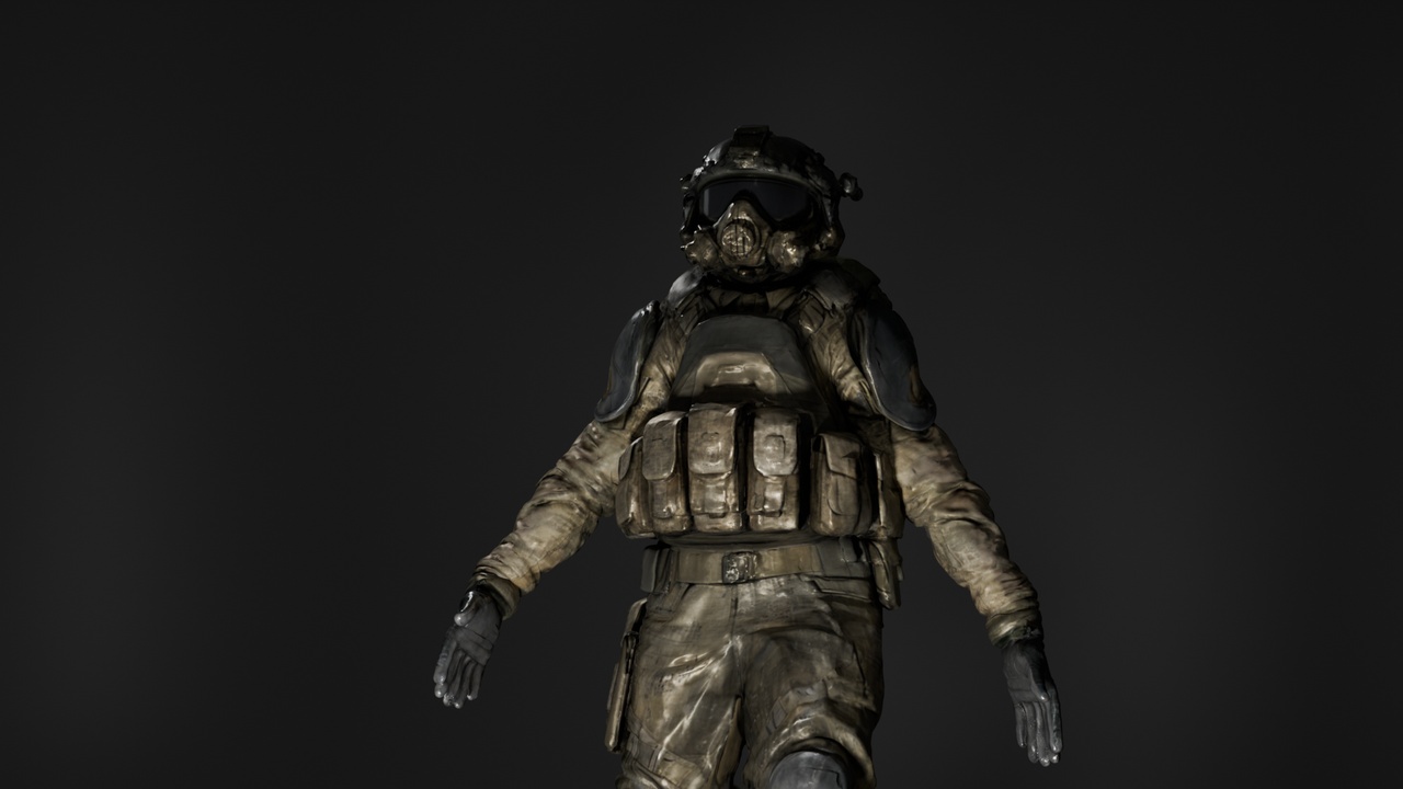 Media 1 for listing Animated Soldier